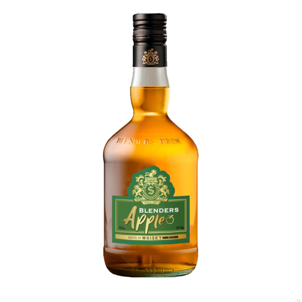 Whisky Blenders apple botella 750 cc Whisky Blenders apple botella 750 cc