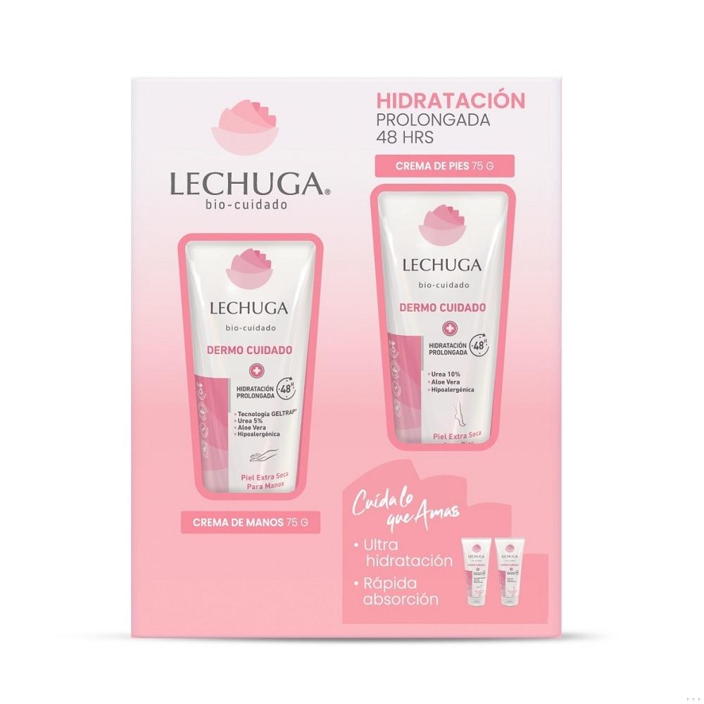 Crema manos + crema pies Lechuga dermo cuidado 2 un de 75 g