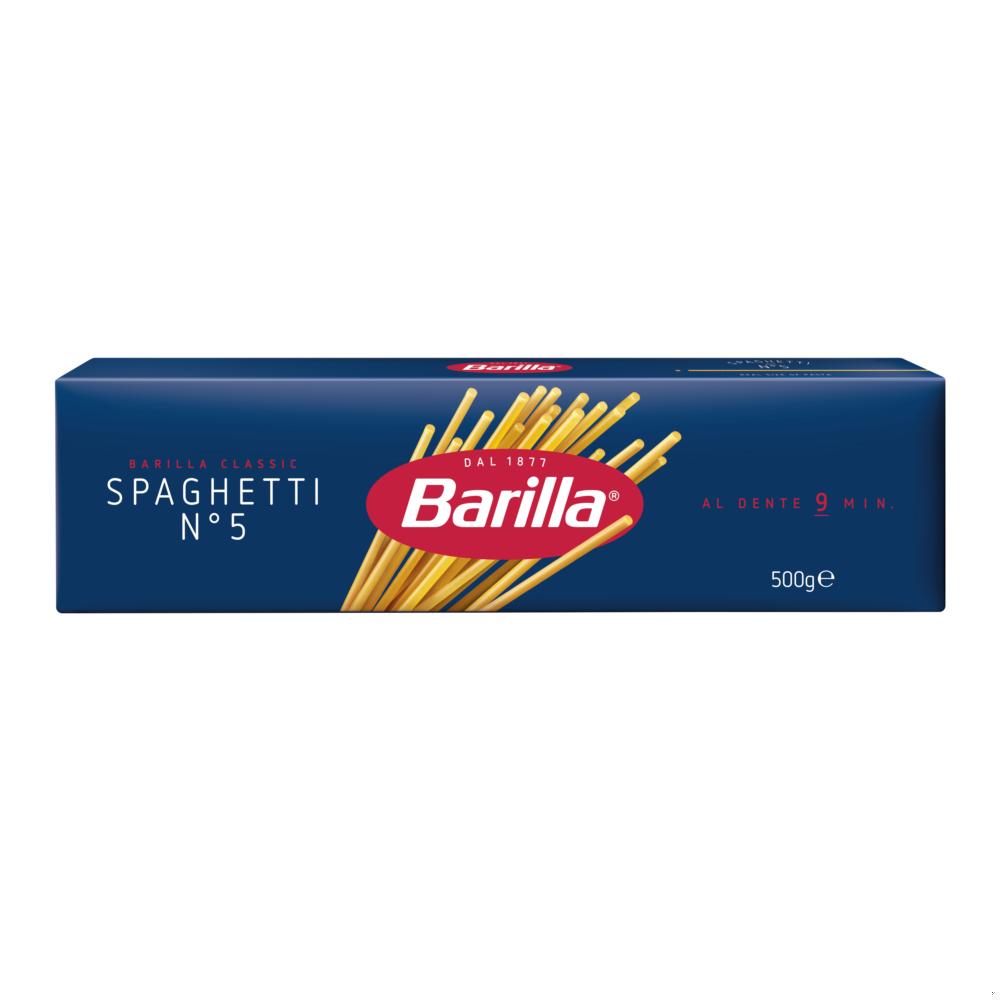 Pasta spaghetti N° 5 Barilla 500 g Pasta spaghetti N° 5 Barilla 500 g