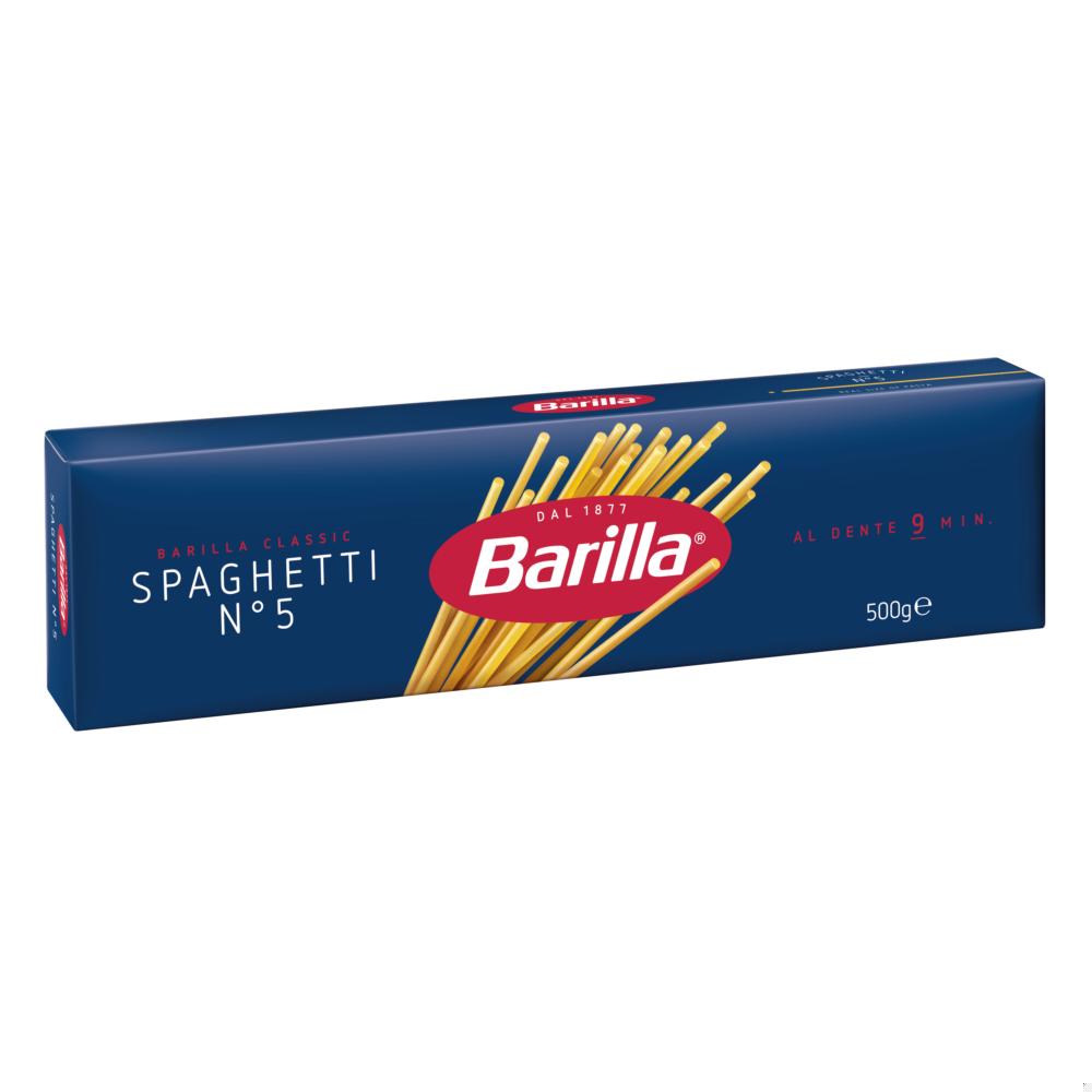 Pasta spaghetti N° 5 Barilla 500 g Pasta spaghetti N° 5 Barilla 500 g