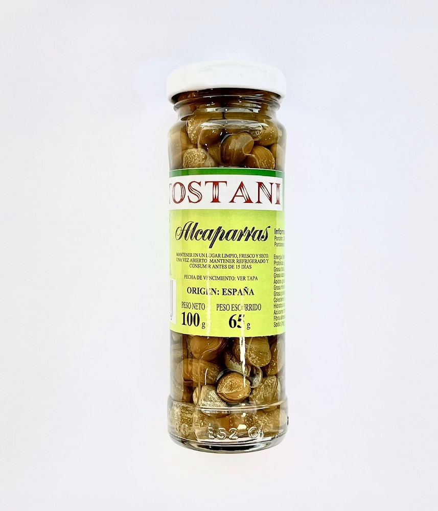 Alcaparras Luxeapers frasco 100 g Alcaparras Luxeapers frasco 100 g