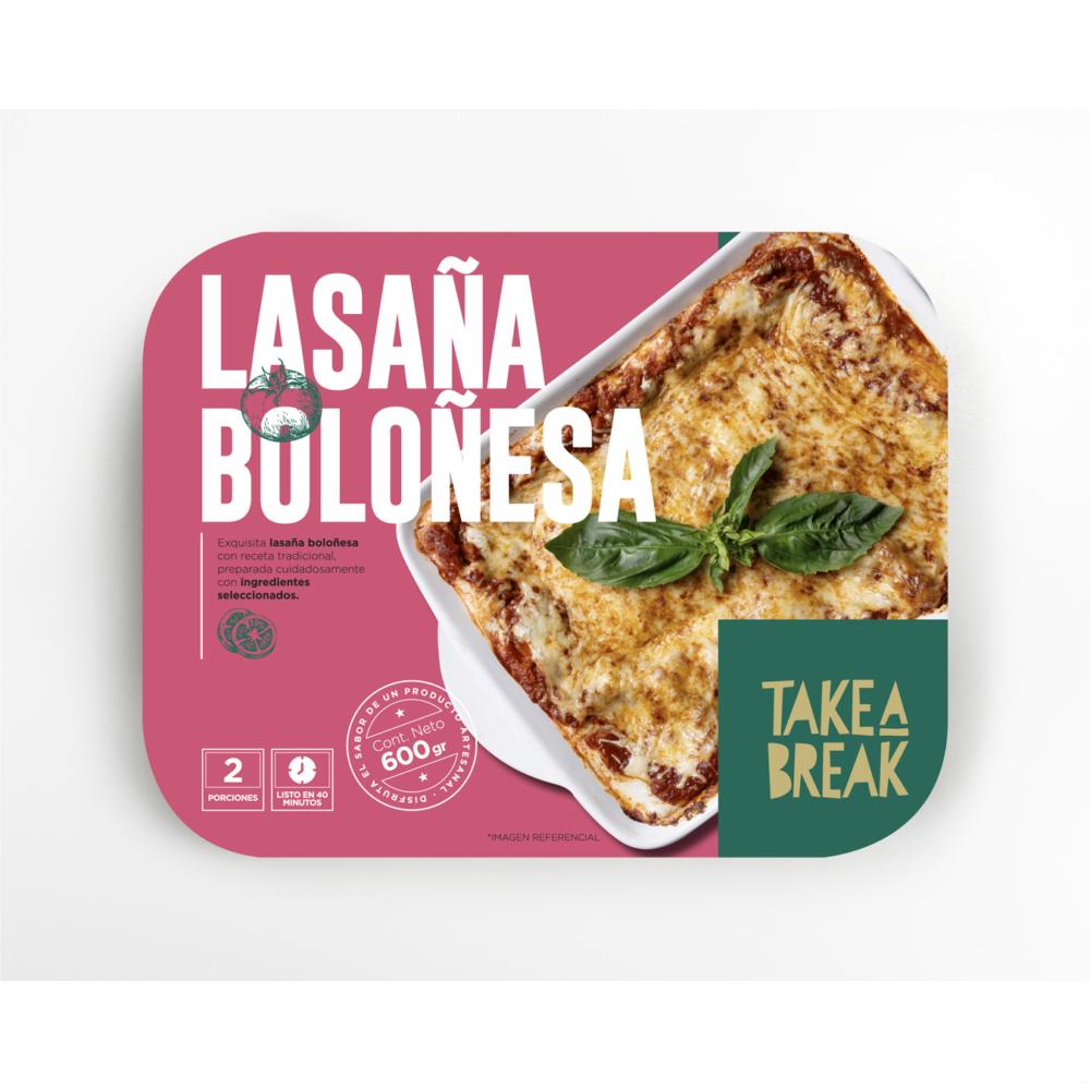 Lasaña boloñesa Take a Break 600 g Lasaña boloñesa Take a Break 600 g