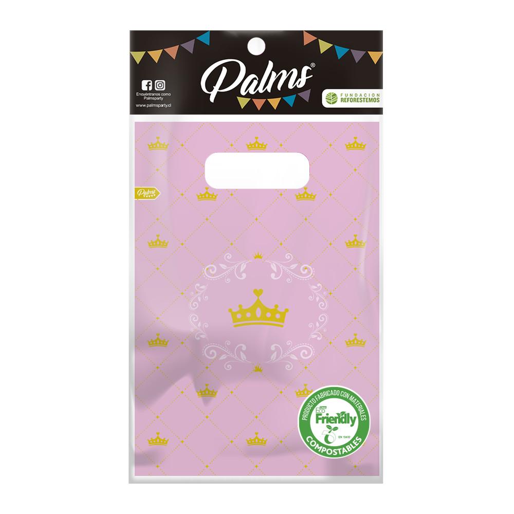 set 6 bolsas dulces princesas palms