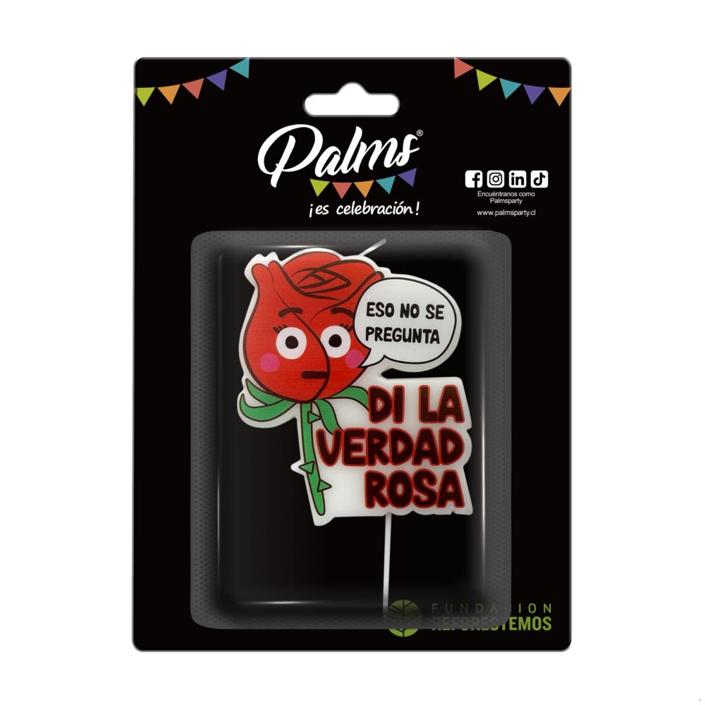vela mensaje 4 palms