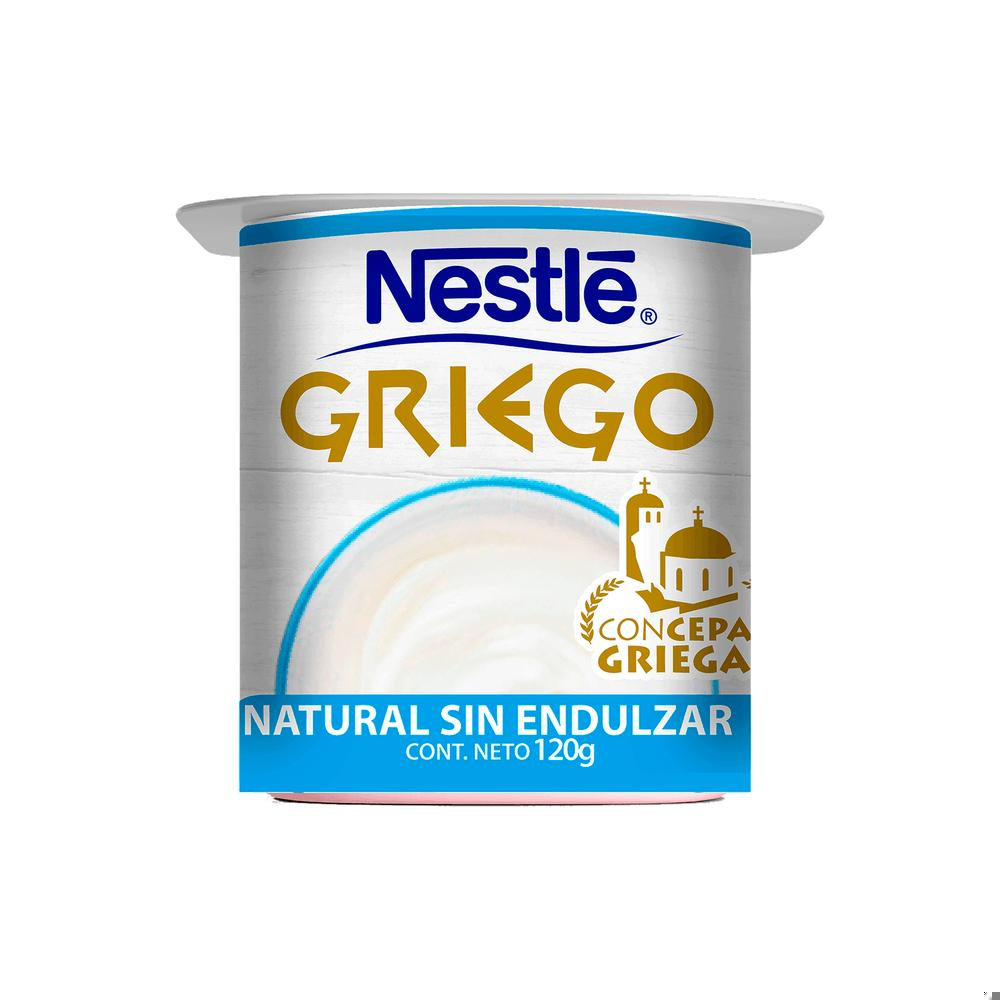 Yoghurt griego Nestle natural sin endulzar 120 g