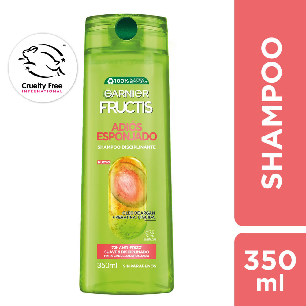 Shampoo Fructis adiós esponjado 350 ml