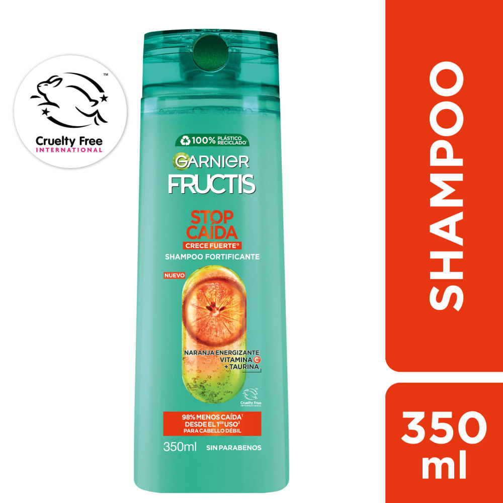 Shampoo Fructis stop caída crece fuerte Fructis 350 ml