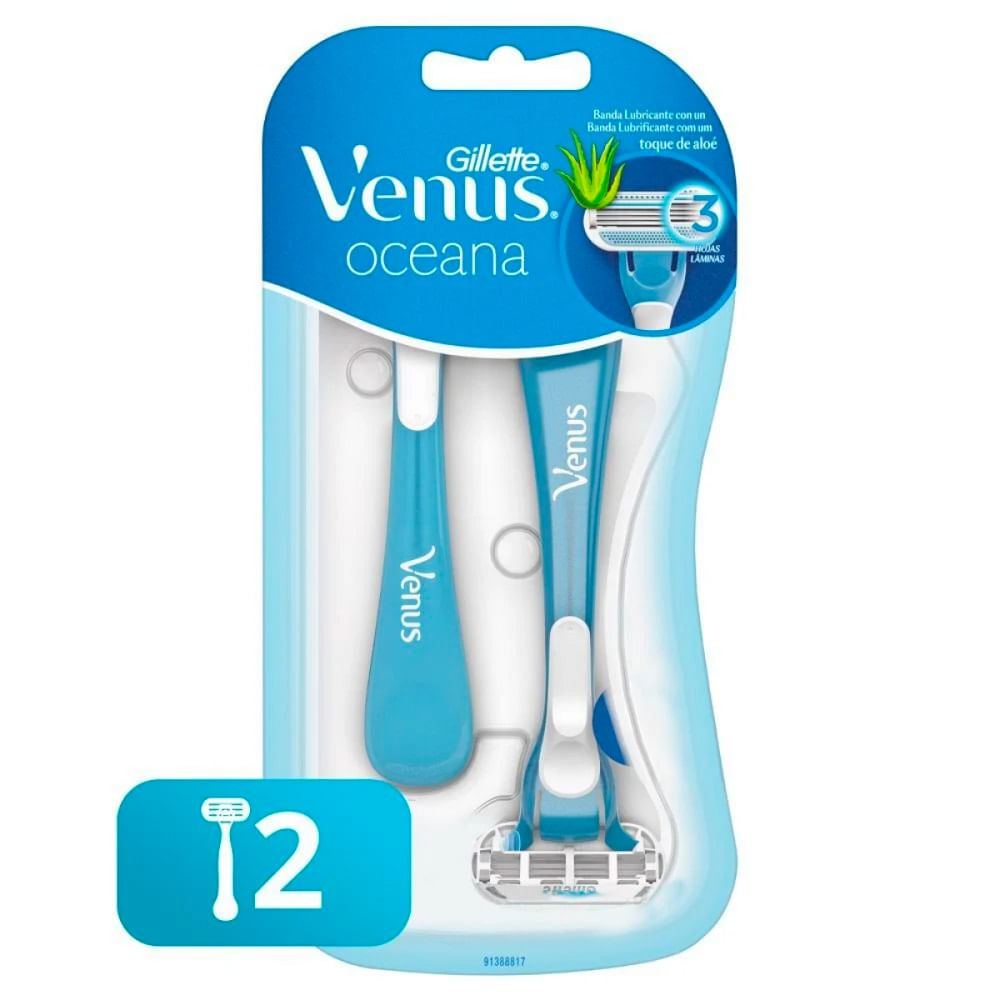 Máquina desechable Venus Gillette Oceana 2 u Máquina desechable Venus Gillette Oceana 2 u
