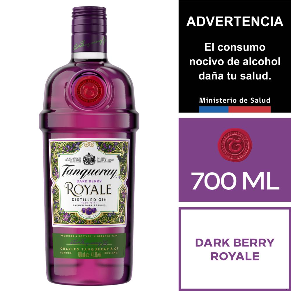 Gin Tanqueray royale dark berry botella 700 ml Gin Tanqueray royale dark berry botella 700 ml