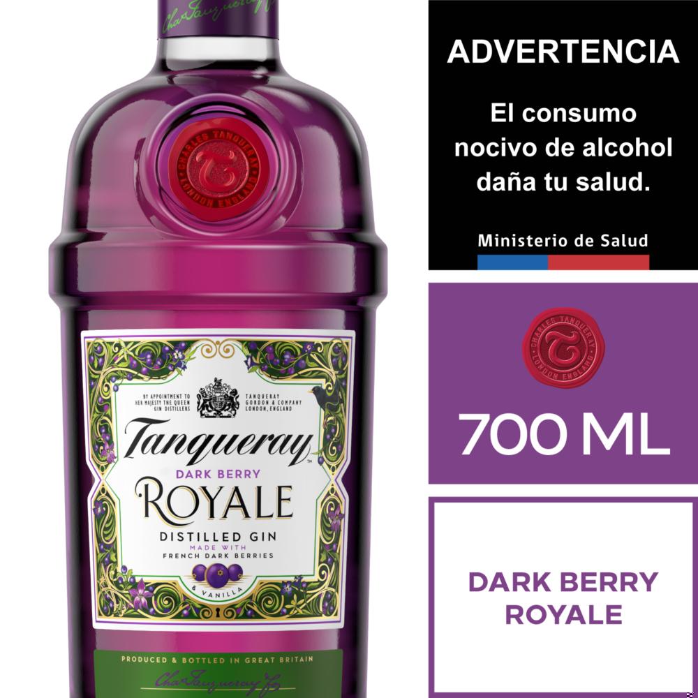 Gin Tanqueray royale dark berry botella 700 ml Gin Tanqueray royale dark berry botella 700 ml