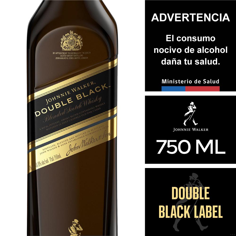 Whisky Johnnie Walker double black 750 cc Whisky Johnnie Walker double black 750 cc