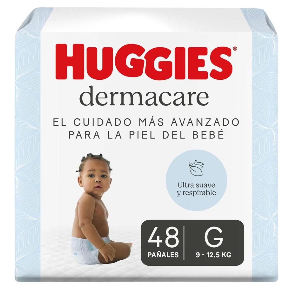 Pañal Huggies dermacare talla G 48 un Pañal Huggies dermacare talla G 48 un