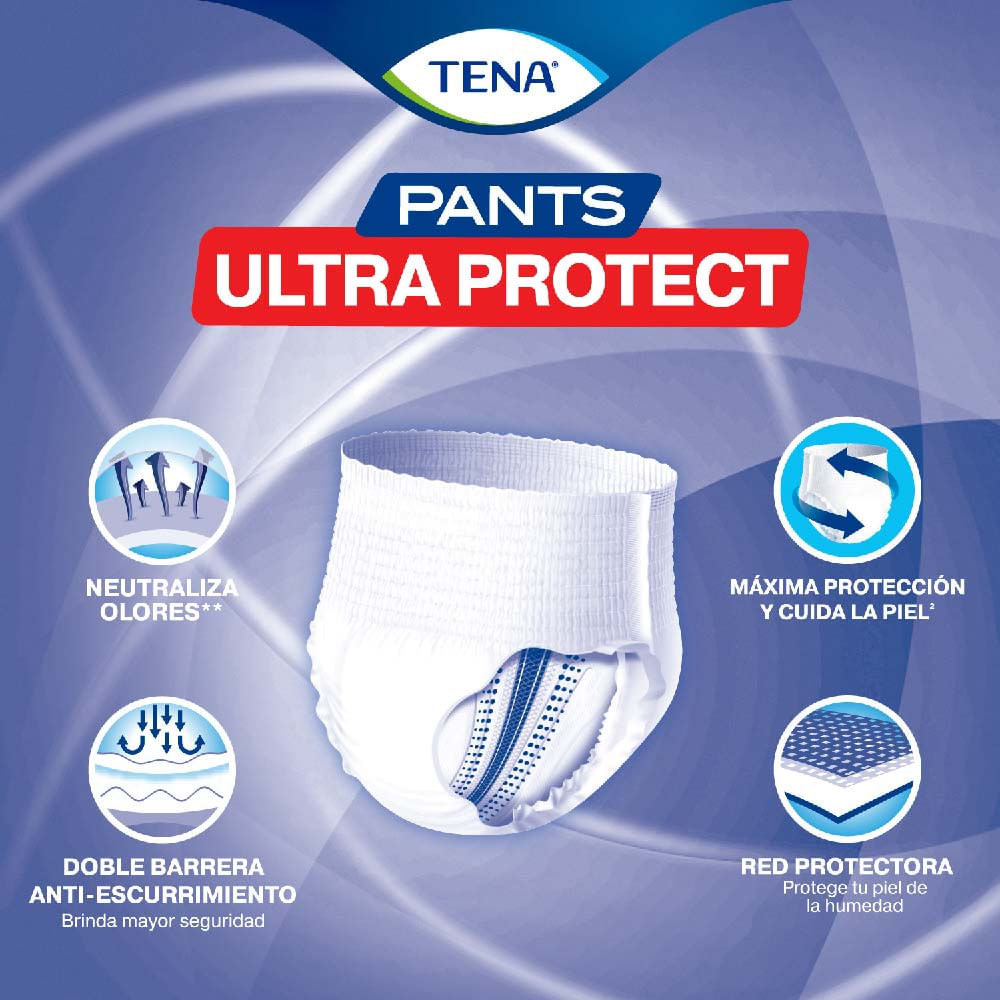 Pañal adulto Tena pants ultra protect talla M 16 un Pañal adulto Tena pants ultra protect talla M 16 un