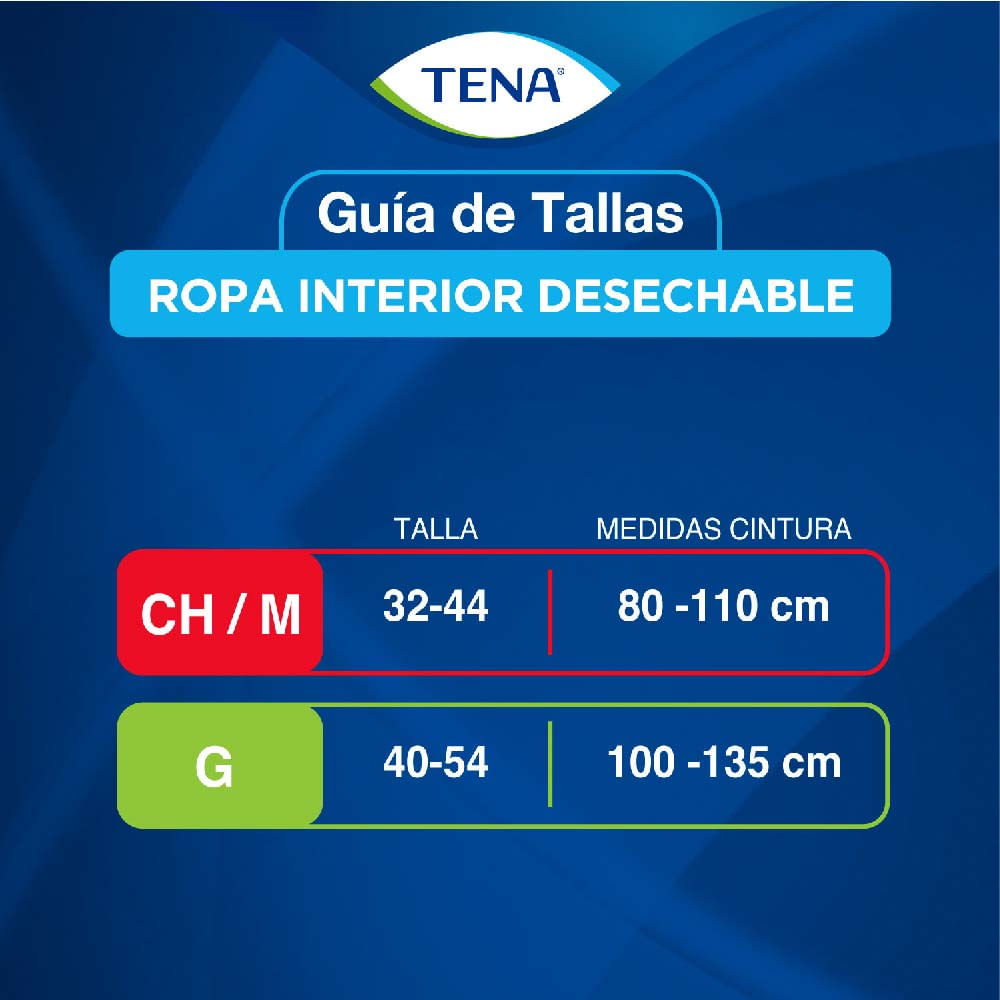 Pañal adulto Tena pants ultra protect talla M 16 un Pañal adulto Tena pants ultra protect talla M 16 un