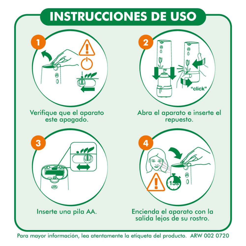 Desodorante ambiental Air Wick freshmatic lavanda repuesto 250 ml