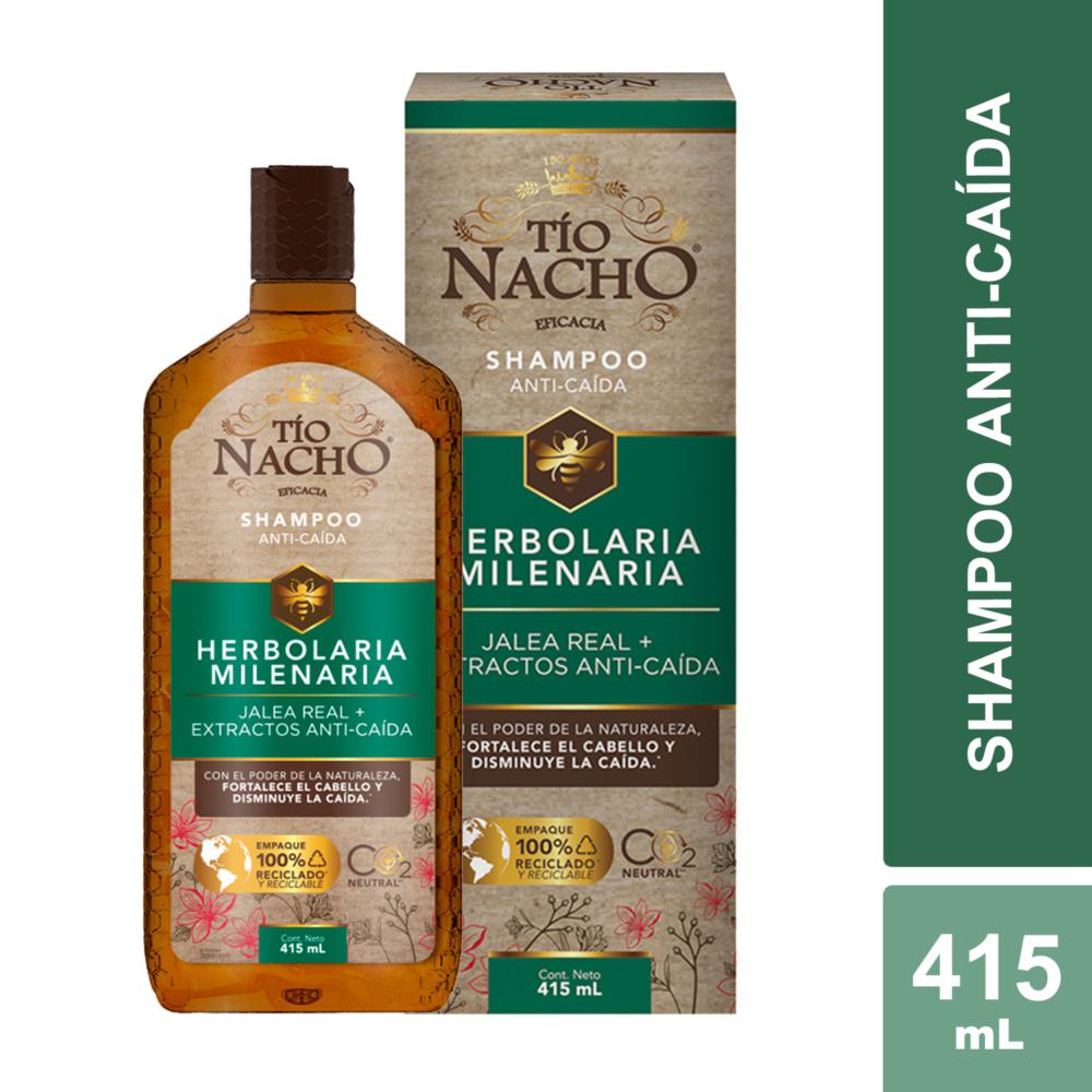 Shampoo Tío Nacho anti caída herbolaria milenaria 415 ml | Unimarc