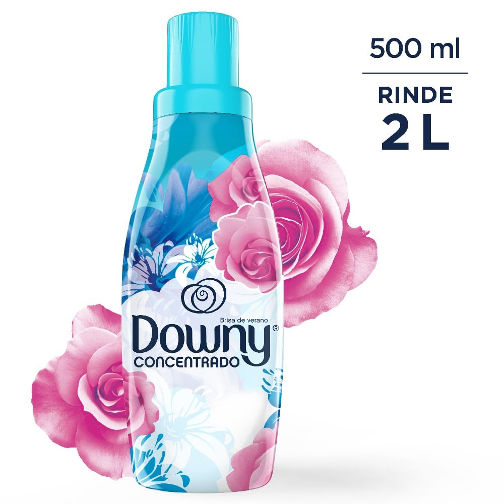 Suavizante Downy brisa de verano aroma limpio y fresco 500 ml Suavizante Downy brisa de verano aroma limpio y fresco 500 ml