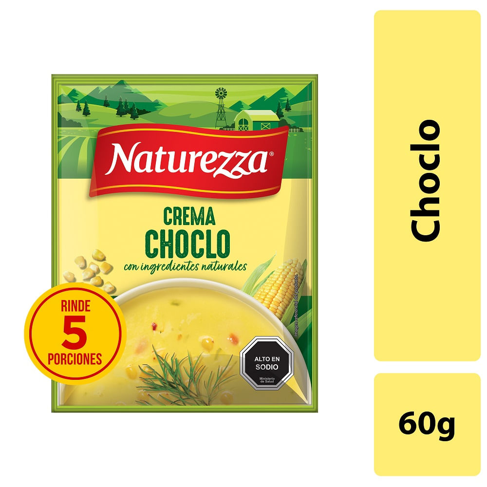 Crema Naturezza choclo 60 g Crema Naturezza choclo 60 g