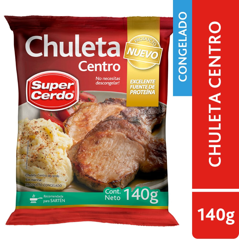 Chuleta centro Super Cerdo 140 g