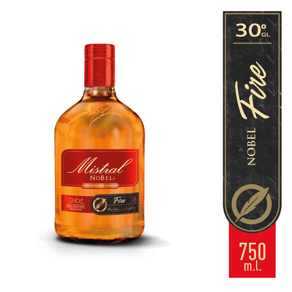 Pisco Mistral nobel fire 30° 750 cc