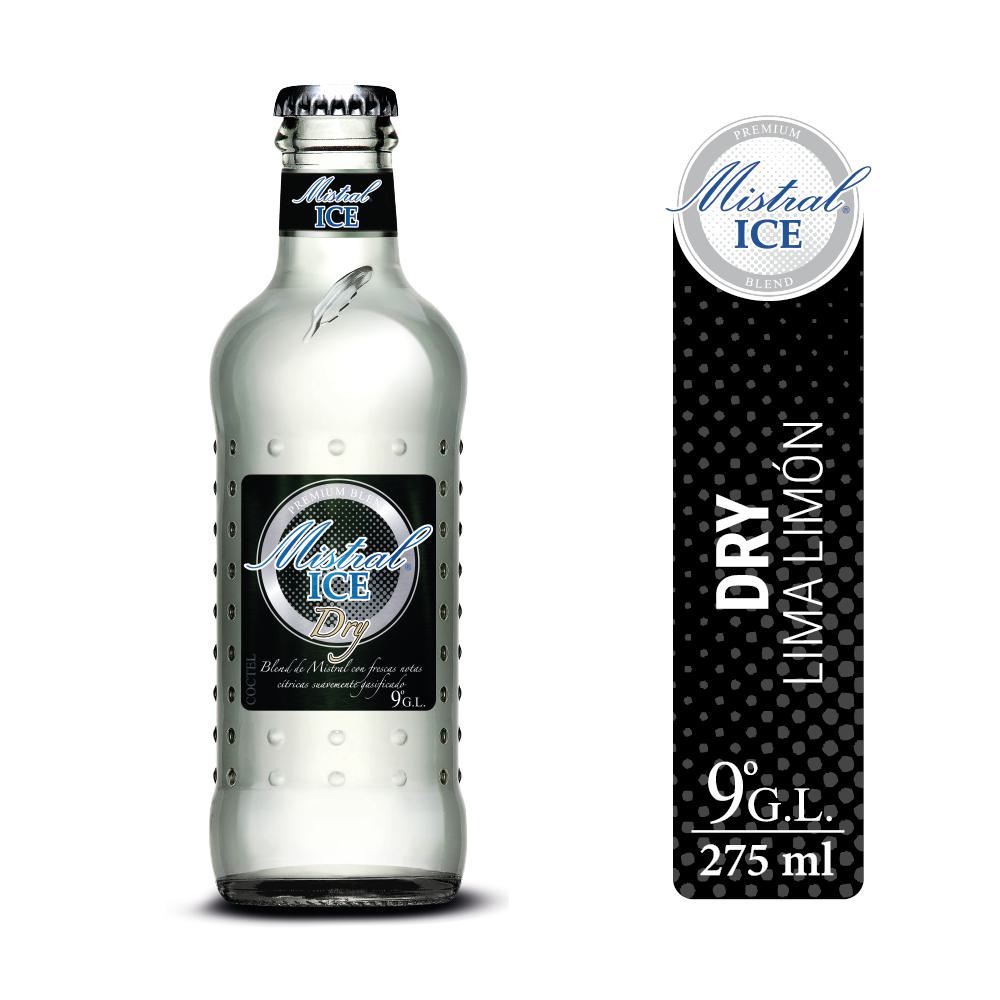 Cóctel Mistral Ice dry botella 275 cc