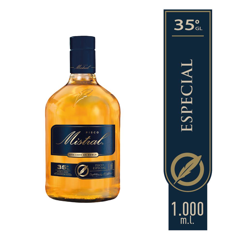Pisco Mistral 35° botella 1 L