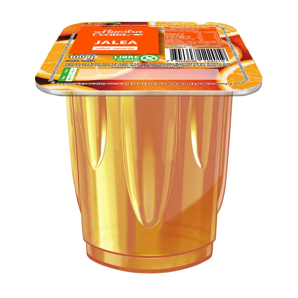 Jalea Nuestra Cocina naranja 100 g