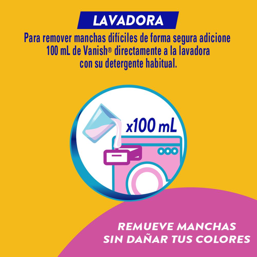 Quitamanchas gel Vanish blanco doypack 450 ml Quitamanchas gel Vanish blanco doypack 450 ml