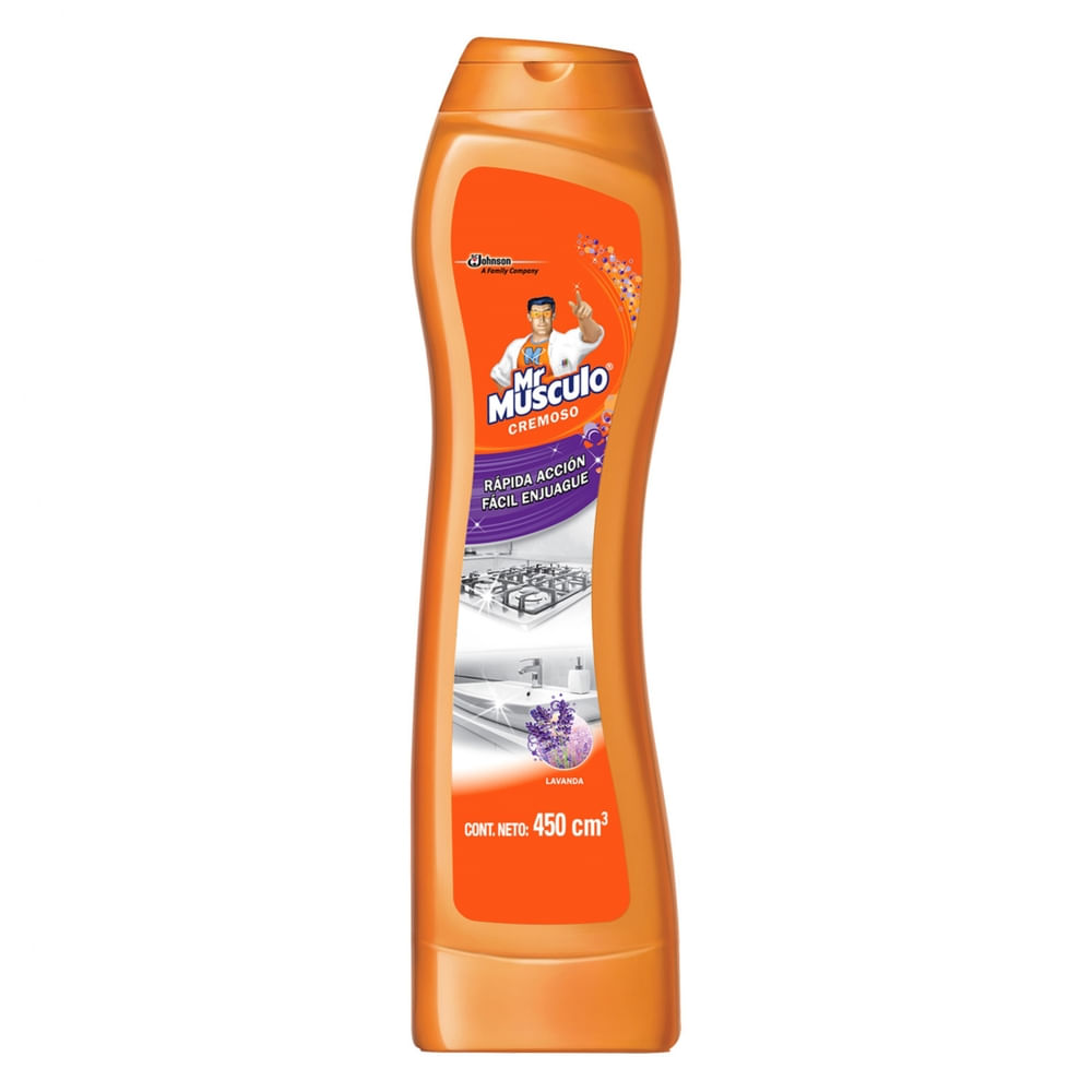 Limpiador de baño Mr Músculo en crema lavanda 450 ml