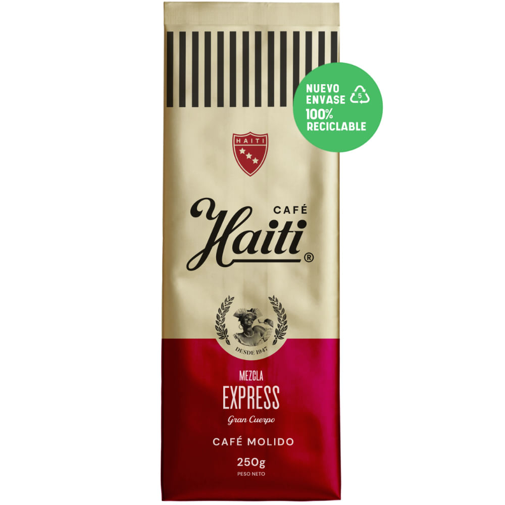Café molido Haití mezcla express 250 g Café molido Haití mezcla express 250 g