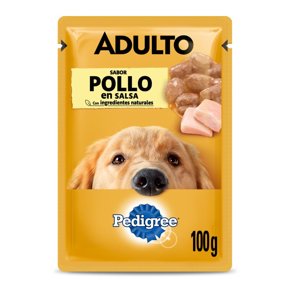 Alimento húmedo perro Pedigree adulto pollo sobre 100 g