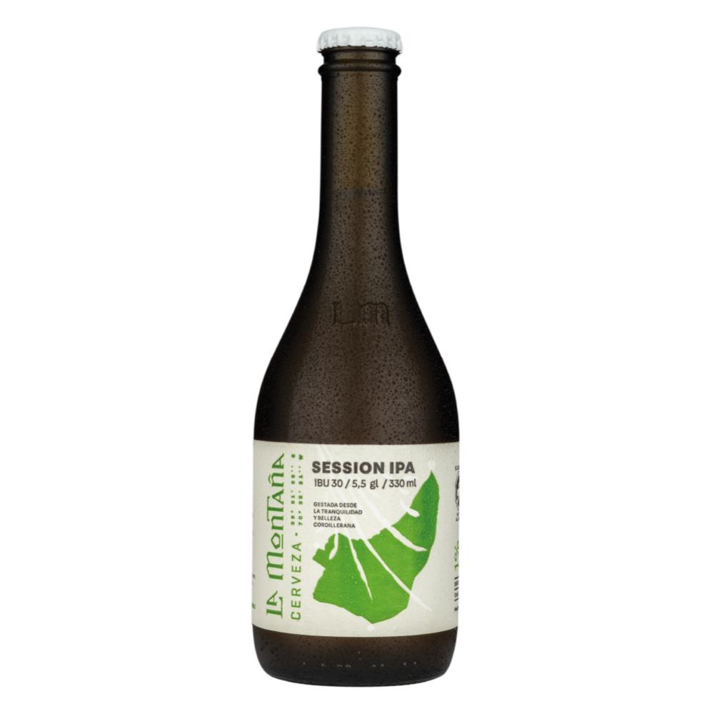 Cerveza La Montaña session ipa botella 330 cc Cerveza La Montaña session ipa botella 330 cc