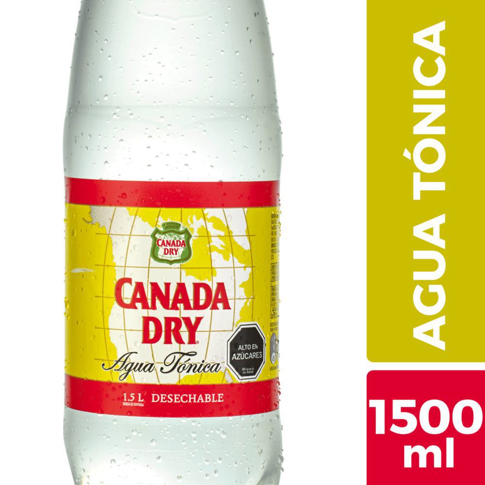 Bebida Canada Dry agua tónica no retornable 1.5 L Bebida Canada Dry agua tónica no retornable 1.5 L