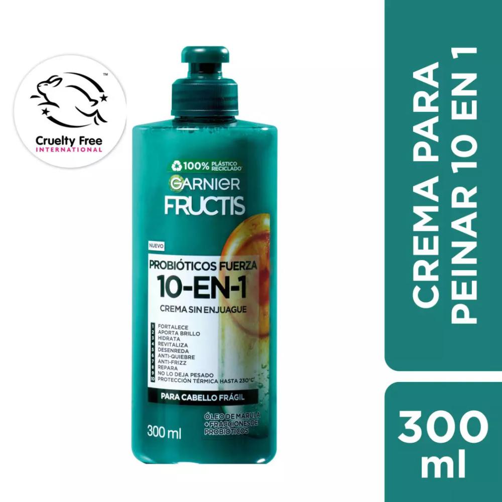 Crema para peinar Fructis prebióticos fuerza 300 ml