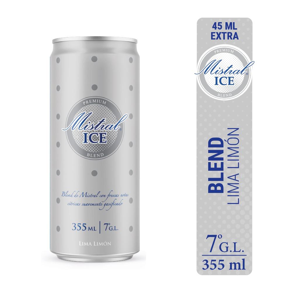 Cóctel Mistral ice blend lata 355 cc