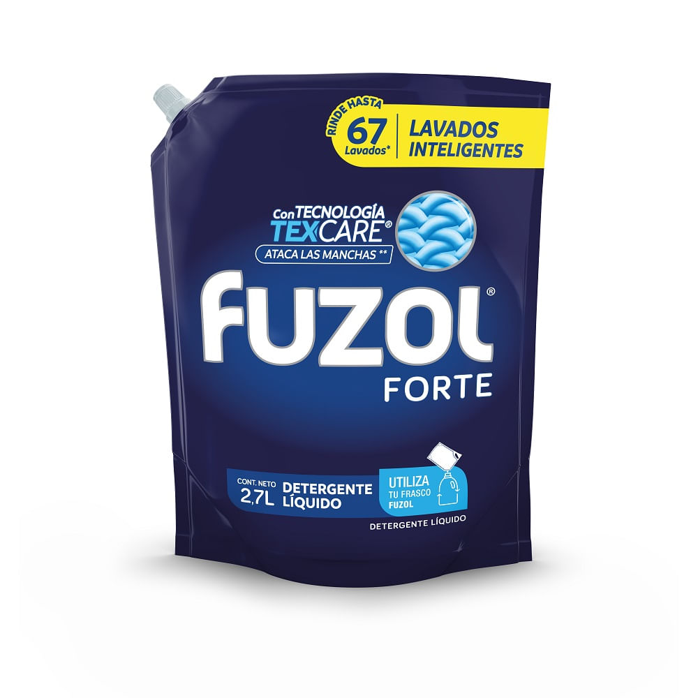 Detergente líquido Fuzol forte doypack 2.7 L Detergente líquido Fuzol forte doypack 2.7 L