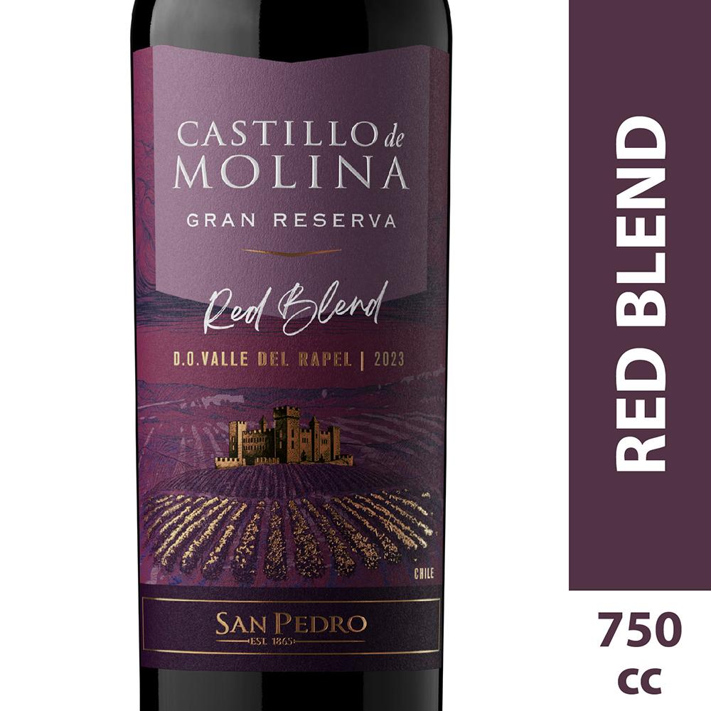 Vino Castillo de Molina gran reserva red blend 750 cc