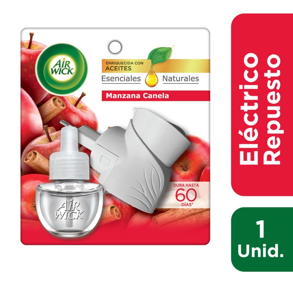 Desodorante ambiental Air Wick eléctrico manzana & canela aparato + repuesto 21 ml