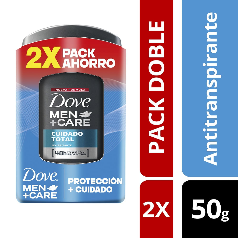 Desodorantes en barra Dove men 2 un de 45 g