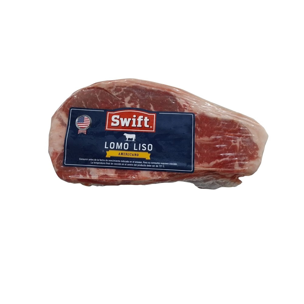Bife lomo liso americano Swift al vacío 400 g