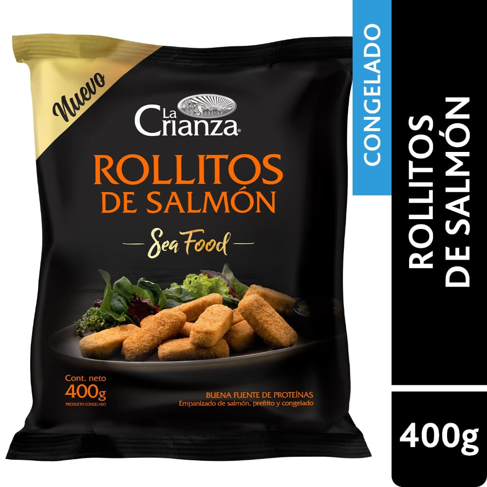 Rollitos de salmón La Crianza 400 g