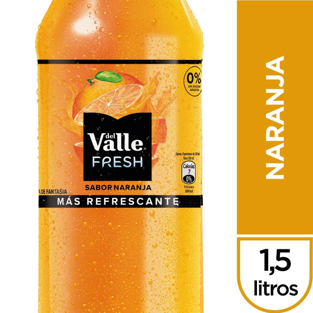 Néctar fresh del valle naranja 1.5L