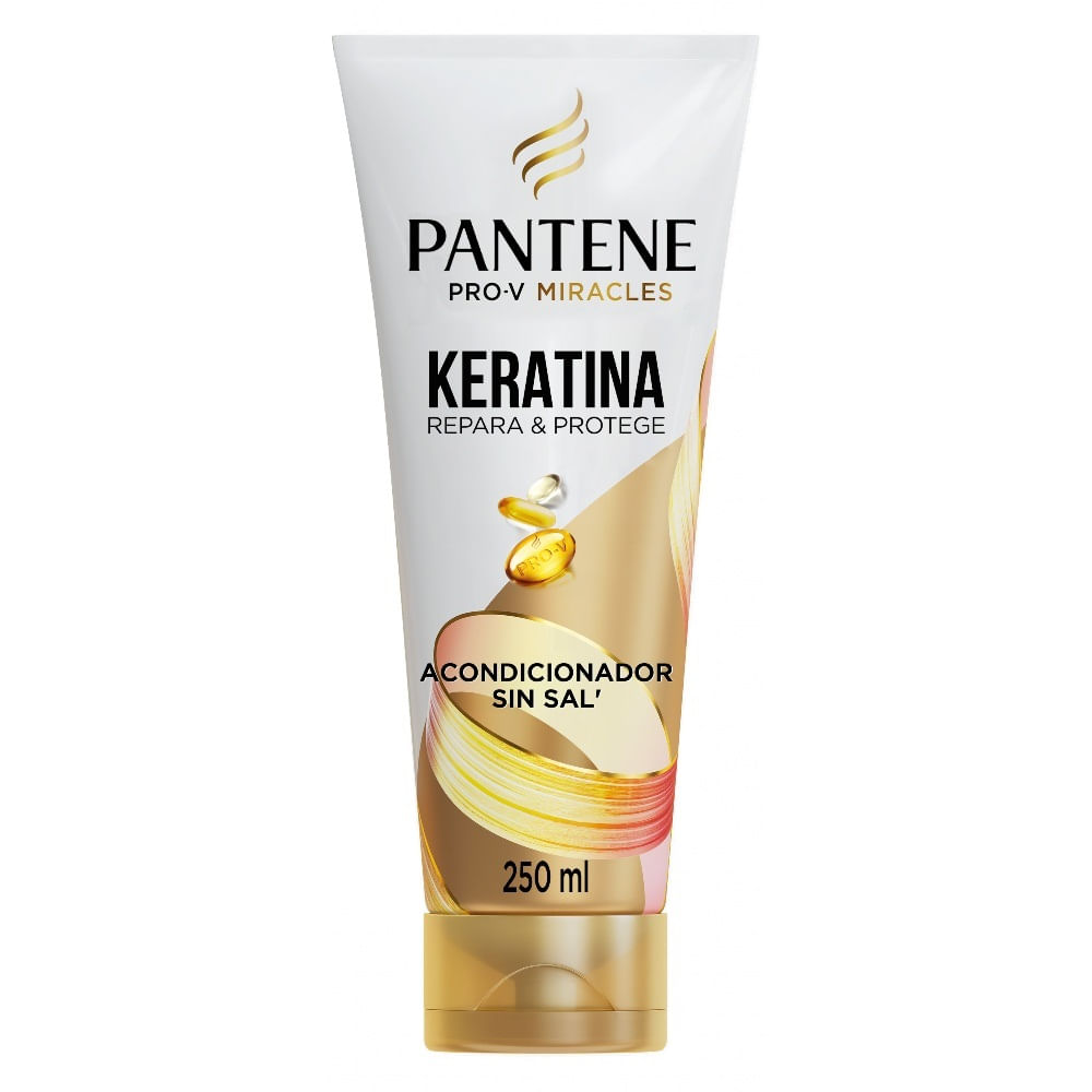 Acondicionador Pantene reparador keratina sin sal 250 ml Acondicionador Pantene reparador keratina sin sal 250 ml