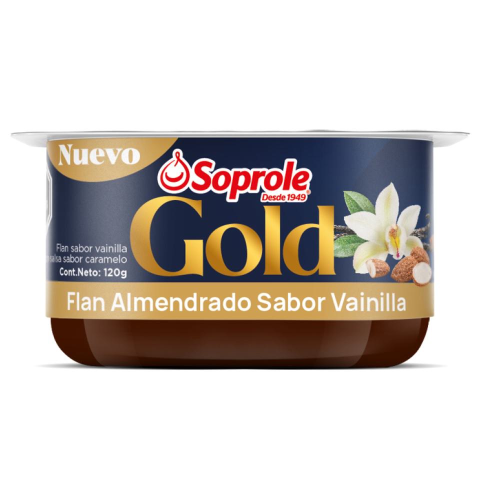 Postre Gold flan almendrado vainilla 120 g