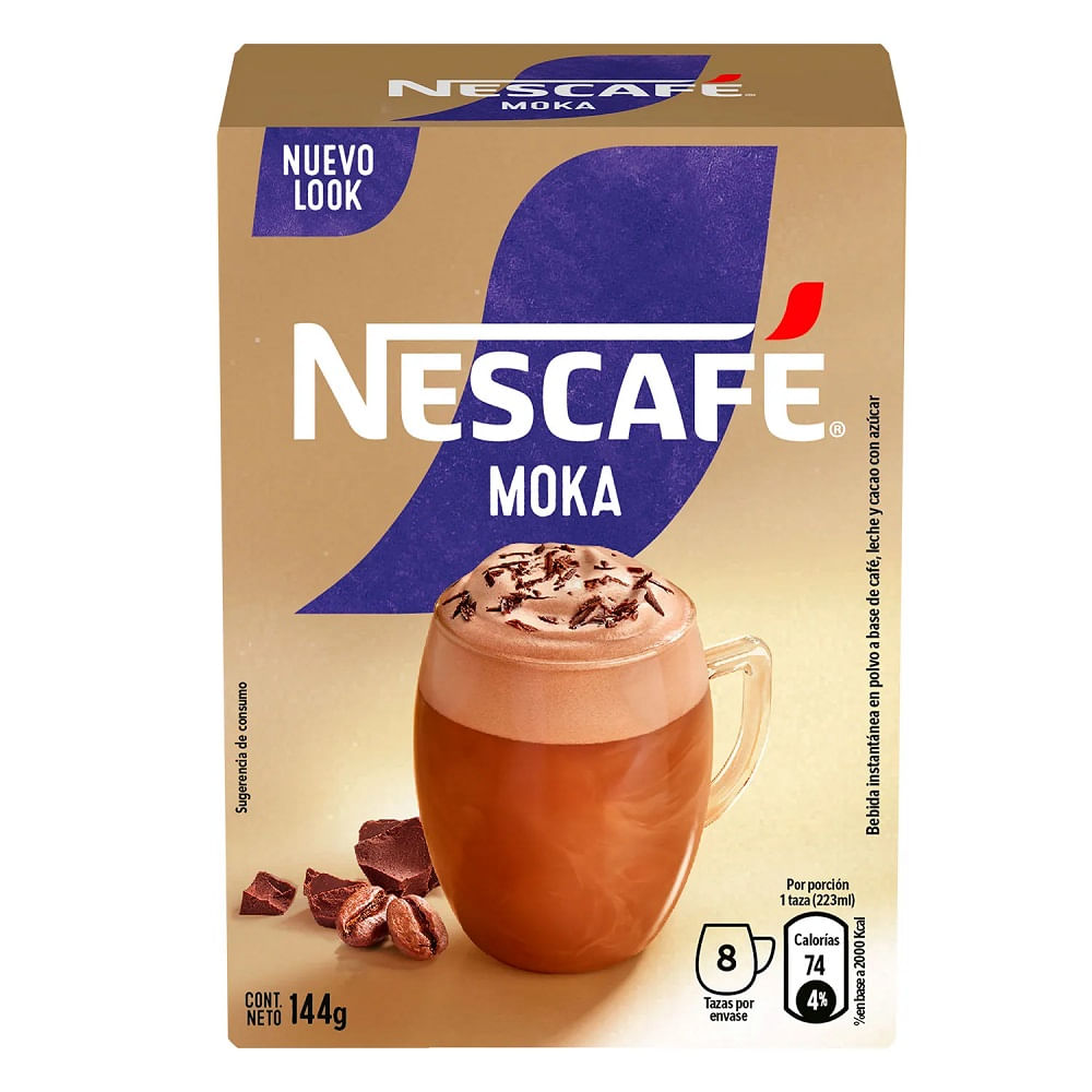 Café Nescafé moka 8 un de 18 g