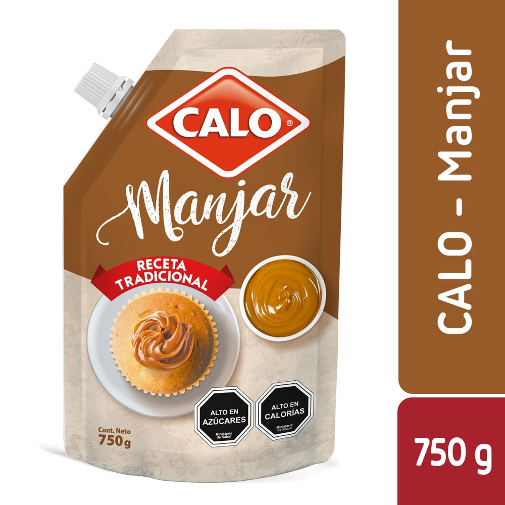 Manjar Calo doy pack 800 g Manjar Calo doy pack 800 g