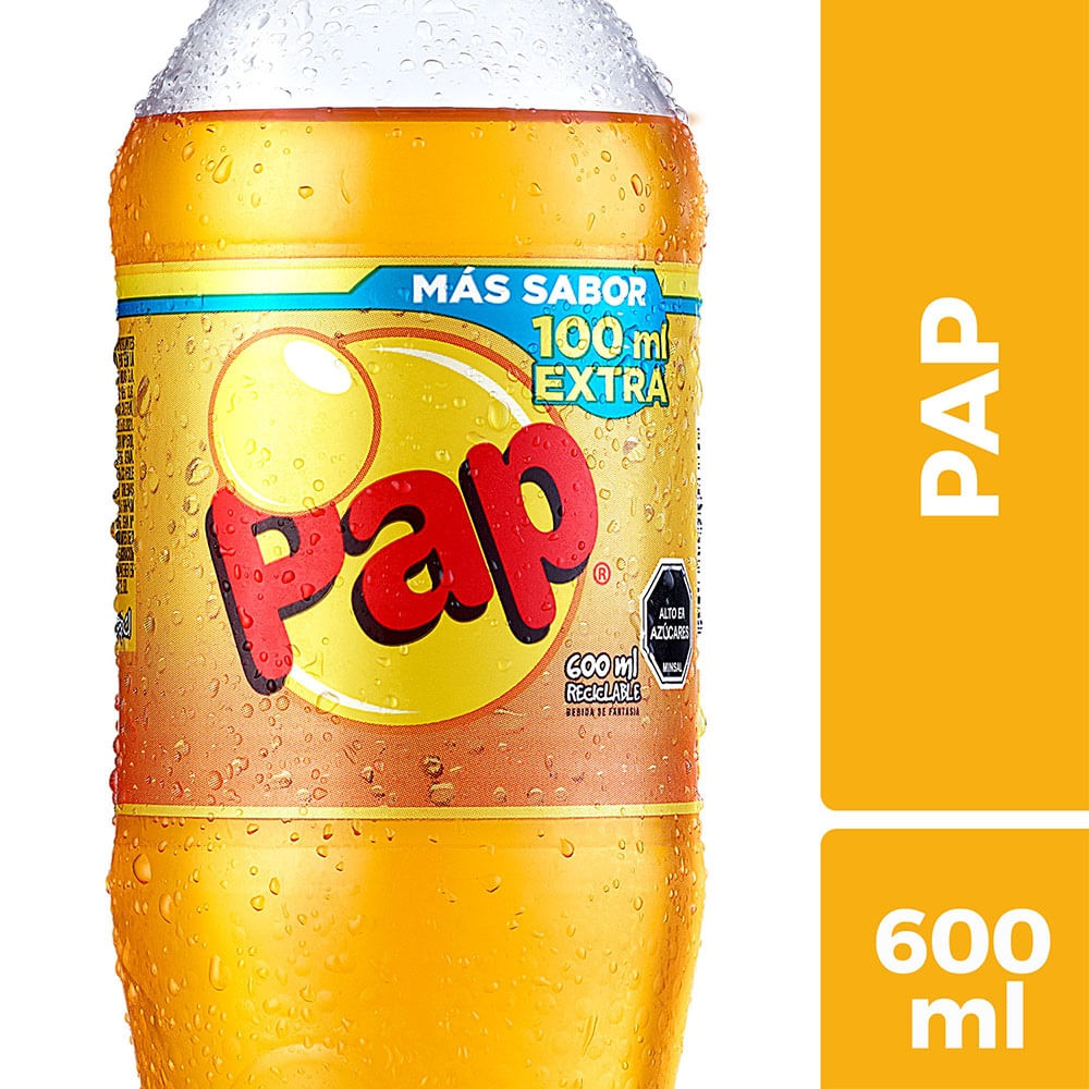 Bebida gaseosa pap 600ml