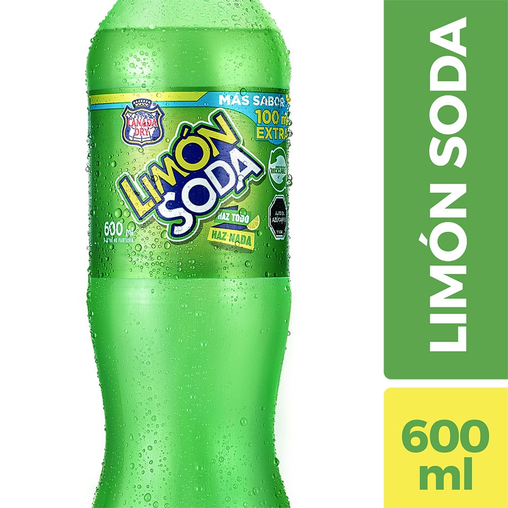 Bebida Limón soda 600 cc