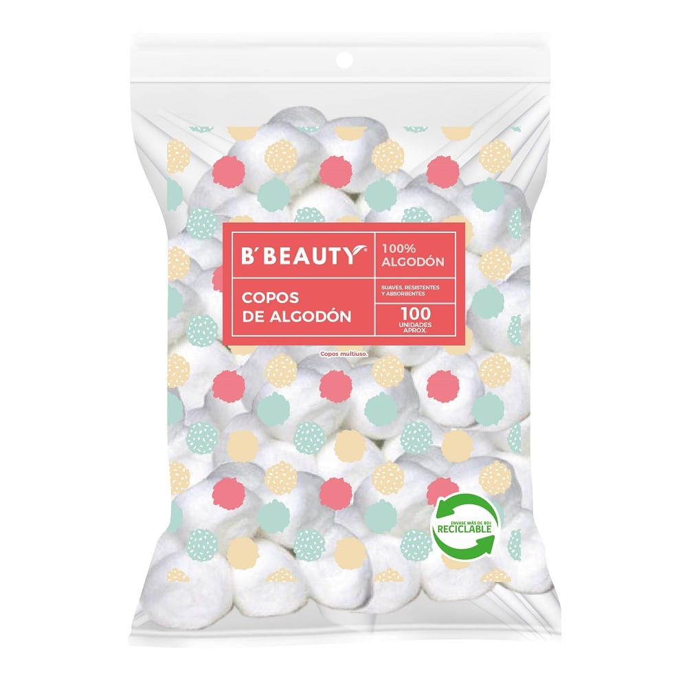 Copos de algodón B Beauty 100 un