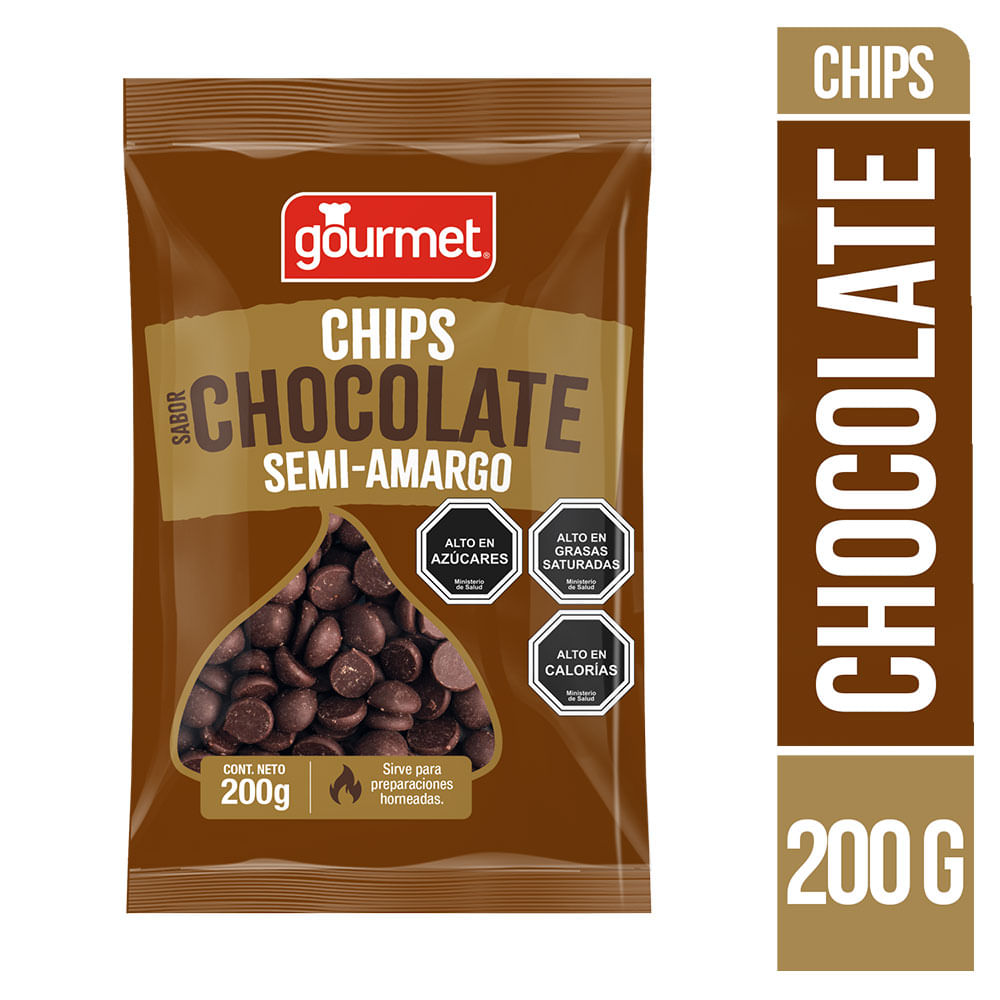 Chips de chocolate Gourmet 200 g